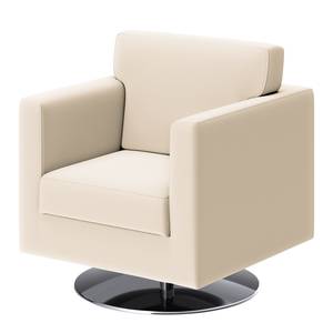 Fauteuil Nibley IV gepigmenteerd leer - Wit