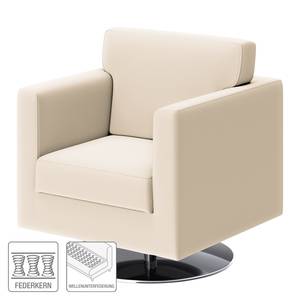 Fauteuil Nibley IV gepigmenteerd leer - Wit