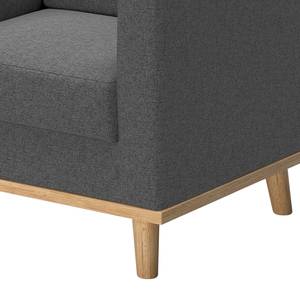 Fauteuil Nibley VII geweven stof - Grijs