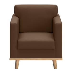 Fauteuil Nibley IX kunstleer - Nougatkleurig