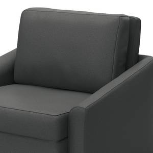 Slaapfauteuil Befasy structuurstof - Antraciet