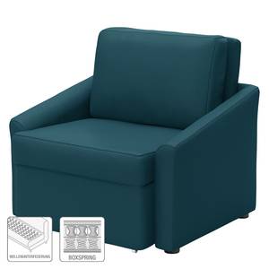 Slaapfauteuil Befasy Geweven stof Bona: Marineblauw