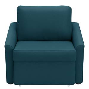 Slaapfauteuil Befasy Geweven stof Bona: Marineblauw