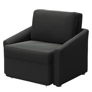 Slaapfauteuil Befasy Microvezel Meli: Zwart