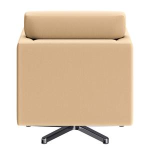 Sessel Nibley II Pigmentiertes Leder - Creme