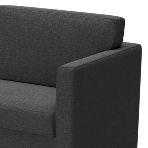 Sofa Nibley I (2-Sitzer) Webstoff - Anthrazit