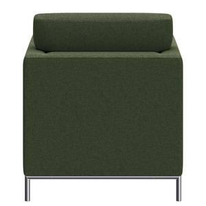 Fauteuil Nibley VI geweven stof - Antiek groen