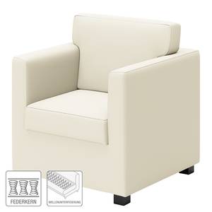 Fauteuil Nibley VIII Imitation cuir - Blanc