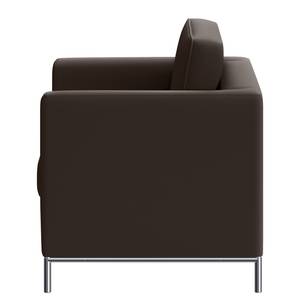 Fauteuil Deven VI gepigmenteerd leer - Donkerbruin