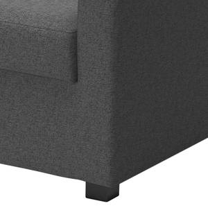 Sofa Nibley I (2-Sitzer) Webstoff - Grau