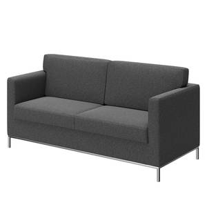 Sofa Nibley II (2-Sitzer) Webstoff - Grau