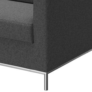 Sofa Nibley II (2-Sitzer) Webstoff - Grau