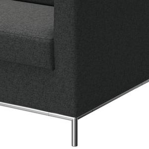 Sofa Nibley II (2-Sitzer) Webstoff - Anthrazit