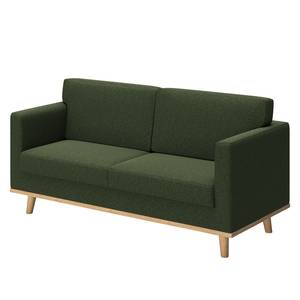 Sofa Nibley III (2-Sitzer) Webstoff - Antikgrün