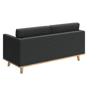 Sofa Nibley III (2-Sitzer) Webstoff - Anthrazit