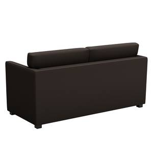 Sofa Nibley IV (2-Sitzer) Kunstleder - Dunkelbraun