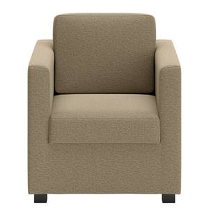 Fauteuil Deven IX geweven stof - Oud groen