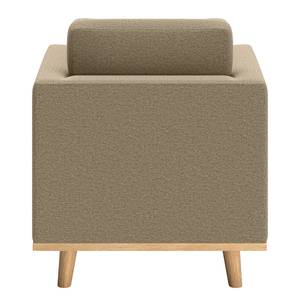 Fauteuil Deven XI geweven stof - Oud groen