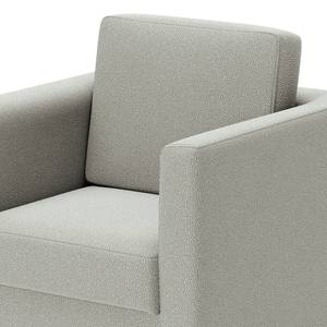 Fauteuil Deven XIV antieke leerlook - Lichtgrijs