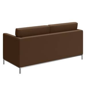 Sofa Nibley V (2-Sitzer) Kunstleder - Nougat