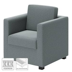 Fauteuil Deven IX geweven stof - Blauw grijs