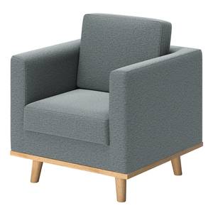 Fauteuil Deven XI Tissu - Bleu Gris