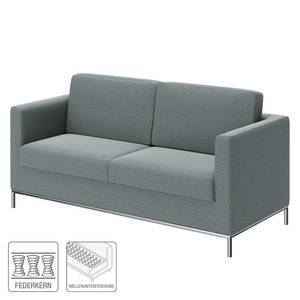 Sofa Deven VIII (2-Sitzer) Webstoff - Blaugrau