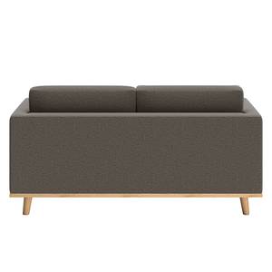 Sofa Deven IX (2-Sitzer) Webstoff - Dunkelgrau