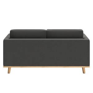 Sofa Deven XII (2-Sitzer) Antiklederlook - Anthrazit