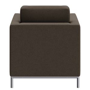 Fauteuil Deven XIV antieke leerlook - Donkerbruin