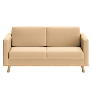 Sofa Deven VI (2-Sitzer) Pigmentiertes Leder - Creme