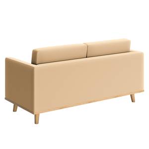 Sofa Deven VI (2-Sitzer) Pigmentiertes Leder - Creme