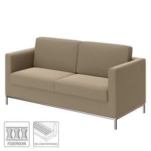 Sofa Deven VIII (2-Sitzer) Webstoff - Altgrün