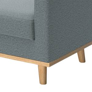 Sofa Deven IX (2-Sitzer) Webstoff - Blaugrau