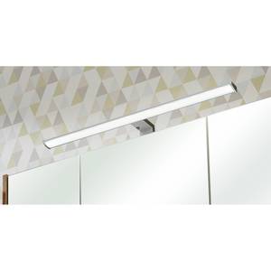 Salle de bain Quickset 362 (2 éléments) Avec éclairage - Blanc / Imitation chêne Riviera