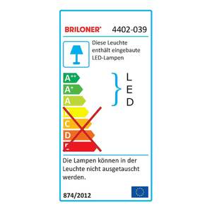 Suspension Coude Matière plastique / Fer - 3 ampoules