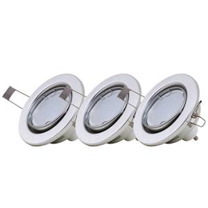 LED-Einbauleuchte  Fit Eisen - 3-flammig