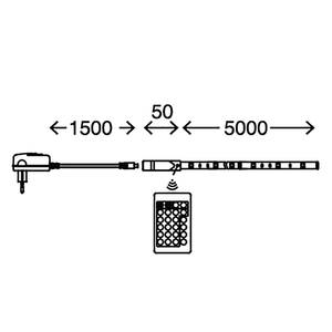 Lichtketting Flow silicone - 150 lichtbronnen