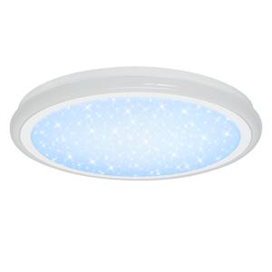 LED-plafondlamp Edge kunststof - 1 lichtbron