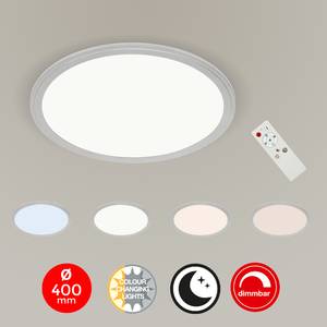 LED-Deckenleuchte  Piatto Kunststoff / Aluminium - 1-flammig