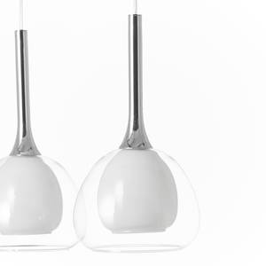 Hanglamp Hadan Glas/ijzer - 3 lichtbronnen
