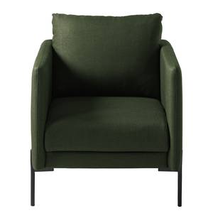 Fauteuil Pratt geweven stof - Kaki