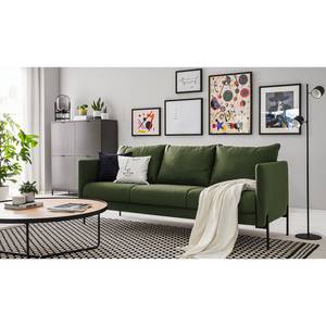 Sofa Pratt (3-Sitzer) Webstoff - Khaki