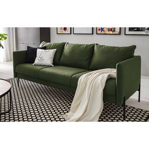 Sofa Pratt (3-Sitzer) Webstoff - Khaki