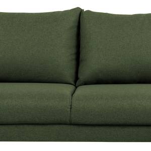 Ecksofa Pratt Webstoff - Khaki - Longchair davorstehend rechts