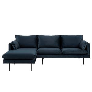 Ecksofa Ellens III Samt - Longchair davorstehend links