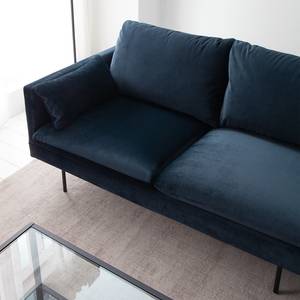 Ecksofa Ellens III Samt - Longchair davorstehend rechts