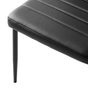 Chaise Maia Noir - Lot de 2