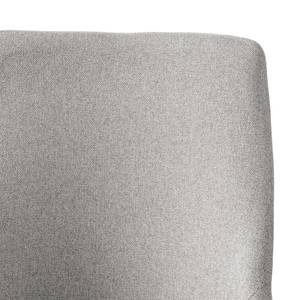 Chaises Brea (lot de 2) Tissu / Frêne massif - Frêne - Gris clair