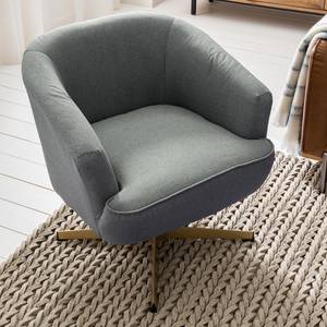 Fauteuil Ablon Tissu - Gris